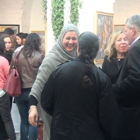 mon expo ala galerie Hédi Turki Sidi Bou Said